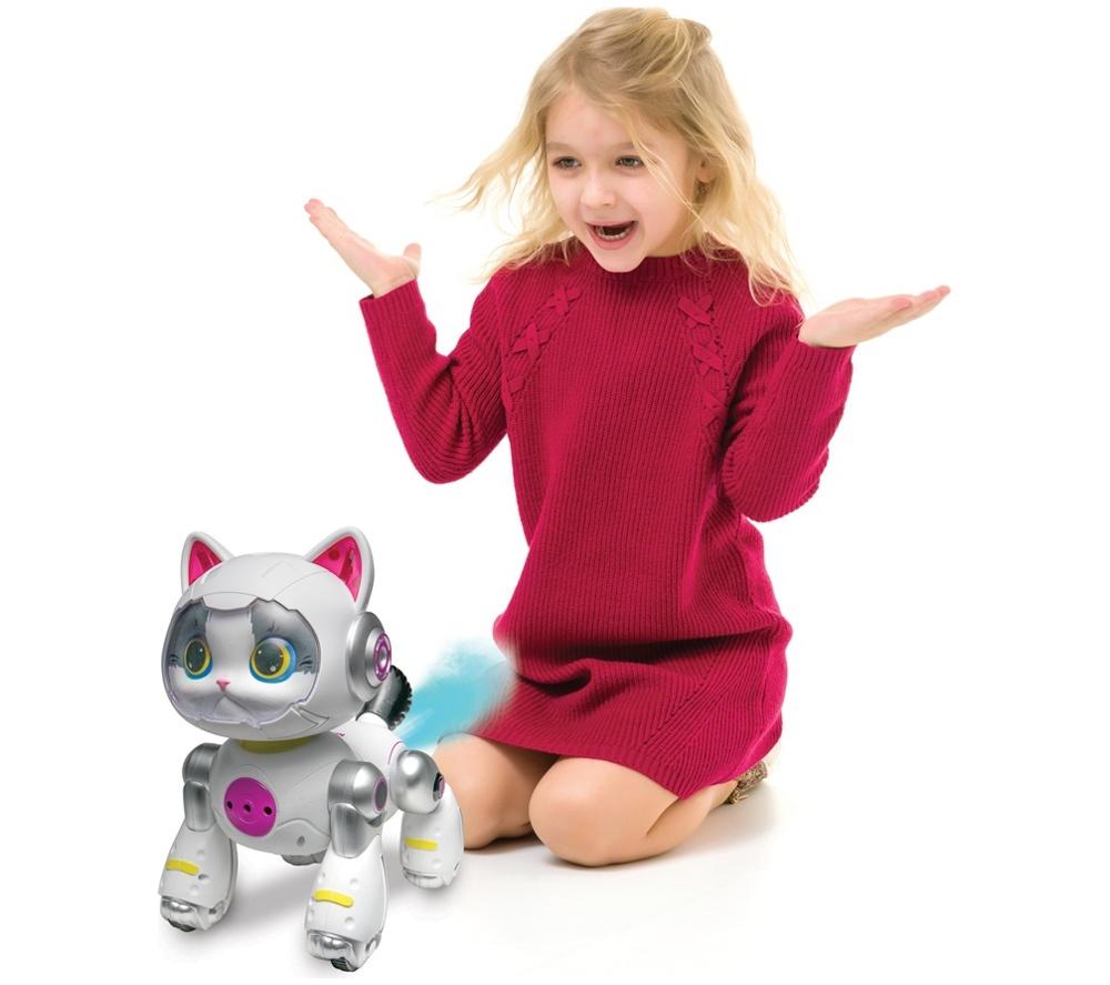 LEXIBOOK KITTY05EN Cyber Power Kitty Robot - White image number 2 of 3