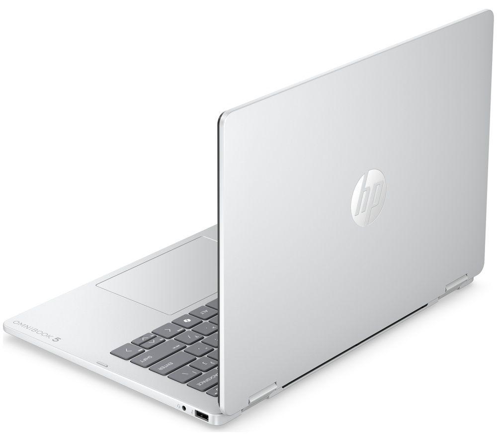 HP OmniBook 5 Flip NGAI 14" 2 in 1 Laptop - Intel&reg; Core&trade; Ultra 7, 512 GB SSD, Silver image number 9 of 9