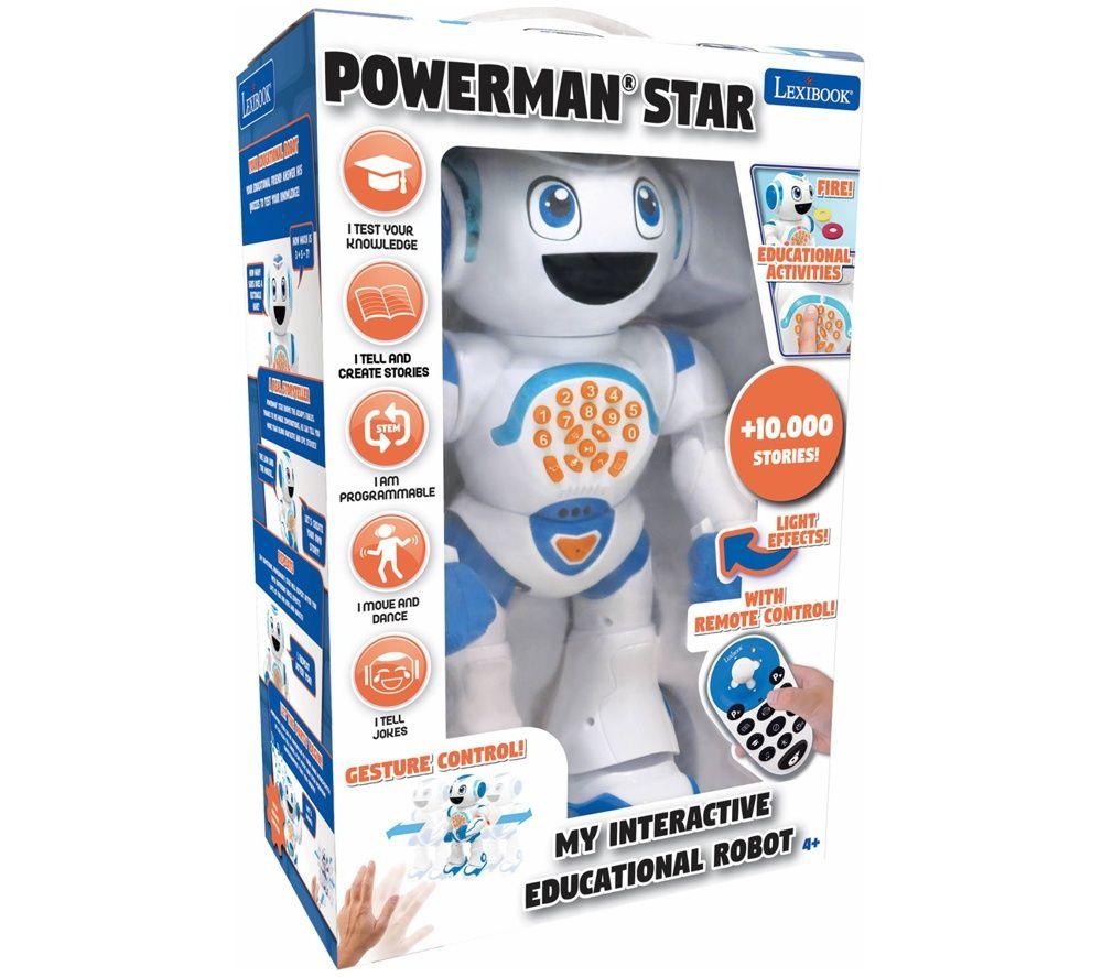 LEXIBOOK ROB85EN Powerman Star Robot - White image number 4 of 6