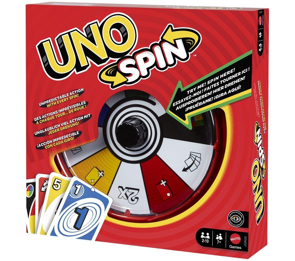 MATTEL UNO Spin Card Game