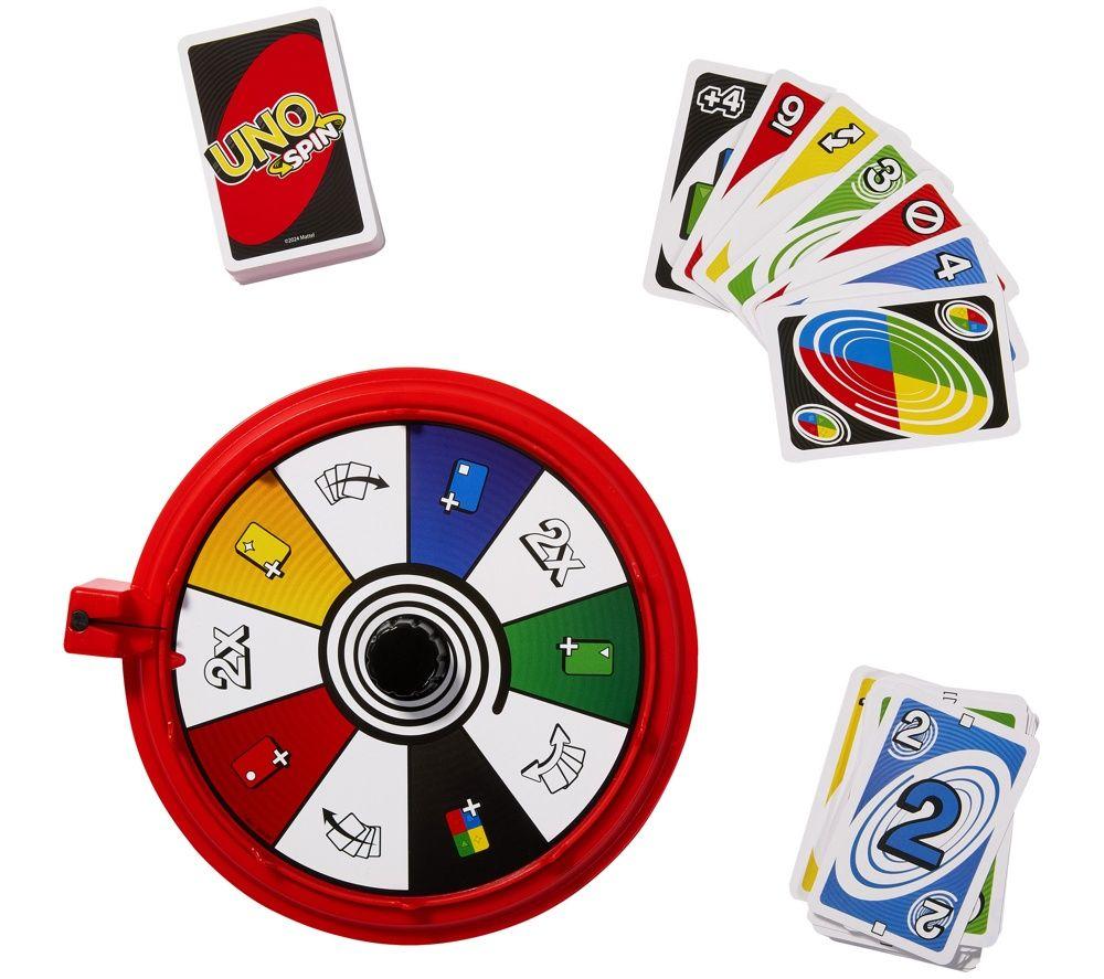 MATTEL UNO Spin Card Game image number 2 of 4