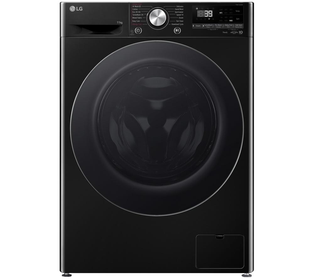 LG ELCTRNC Series 4 Pro F4Y711NCTN1 WiFi-enabled 11 kg 1400 Spin Washing Machine Â– Black