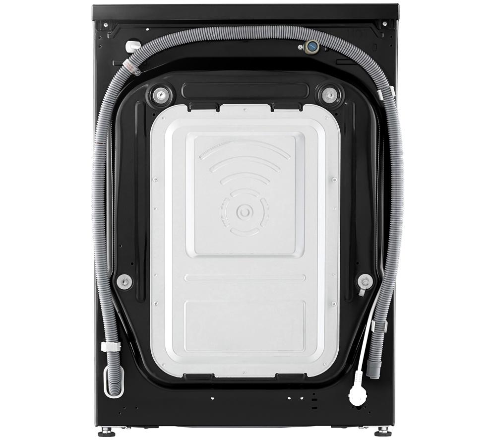 LG ELCTRNC Series 4 Pro F4Y711NCTN1 WiFi-enabled 11 kg 1400 Spin Washing Machine &ndash; Black image number 8 of 9