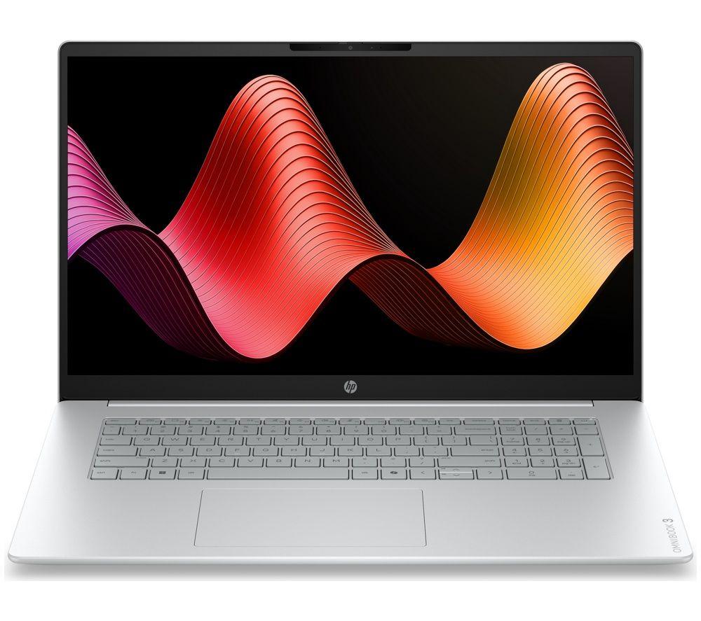 HP OmniBook 3 AI 17.3inch Laptop - IntelÂ®CoreÂ™ 5, 256 GB SSD, Silver