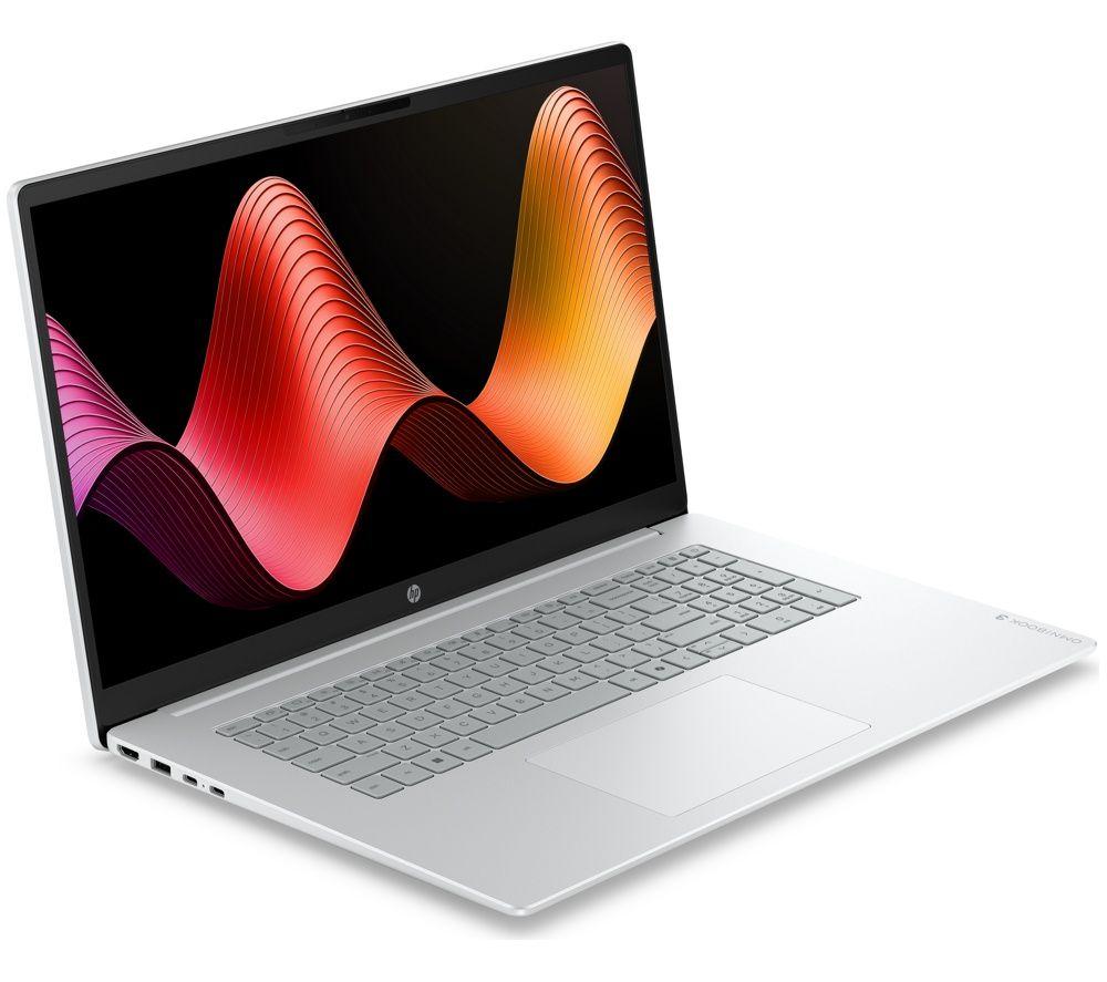 HP OmniBook 3 AI 17.3" Laptop - Intel&reg; Core&trade; 5, 256 GB SSD, Silver image number 3 of 7