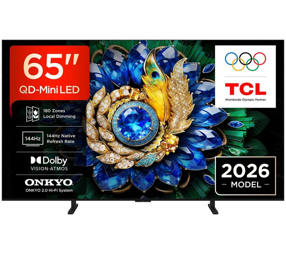 TCL A400M 65" Premium QD-Mini LED 4K HDR Smart Google TV 2026 - 65A400M-UK