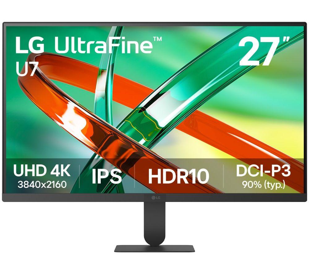 Lg Ultrafine 27U711b-B 4K Ultra Hd 27" Ips Monitor - Black, Black