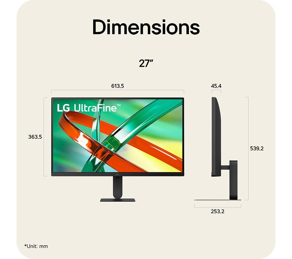LG UltraFine 27U711B-B 4K Ultra HD 27" IPS Monitor - Black image number 11 of 13