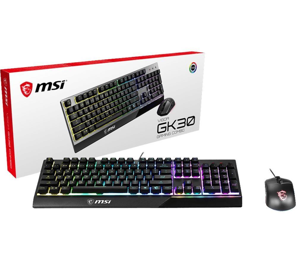 MSI Vigor GK30 Gaming Keyboard & Mouse Combo image number 2 of 4