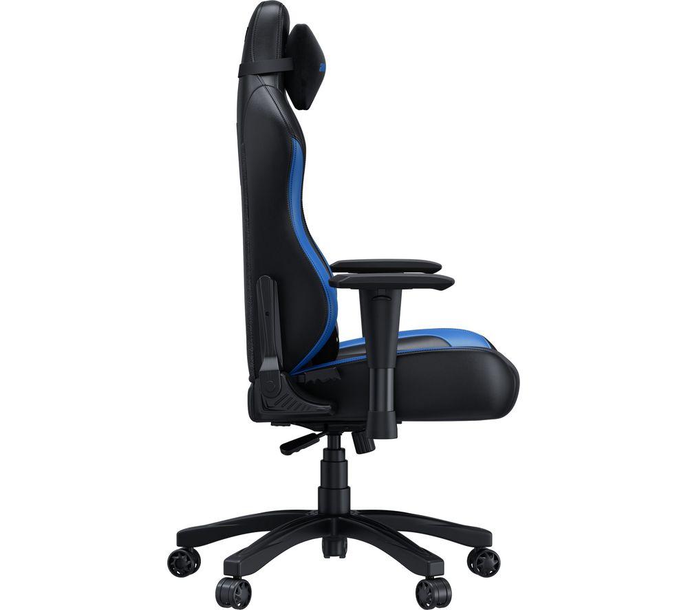 ANDASEAT Luna Premium Gaming Chair - Black & Blue image number 3 of 7