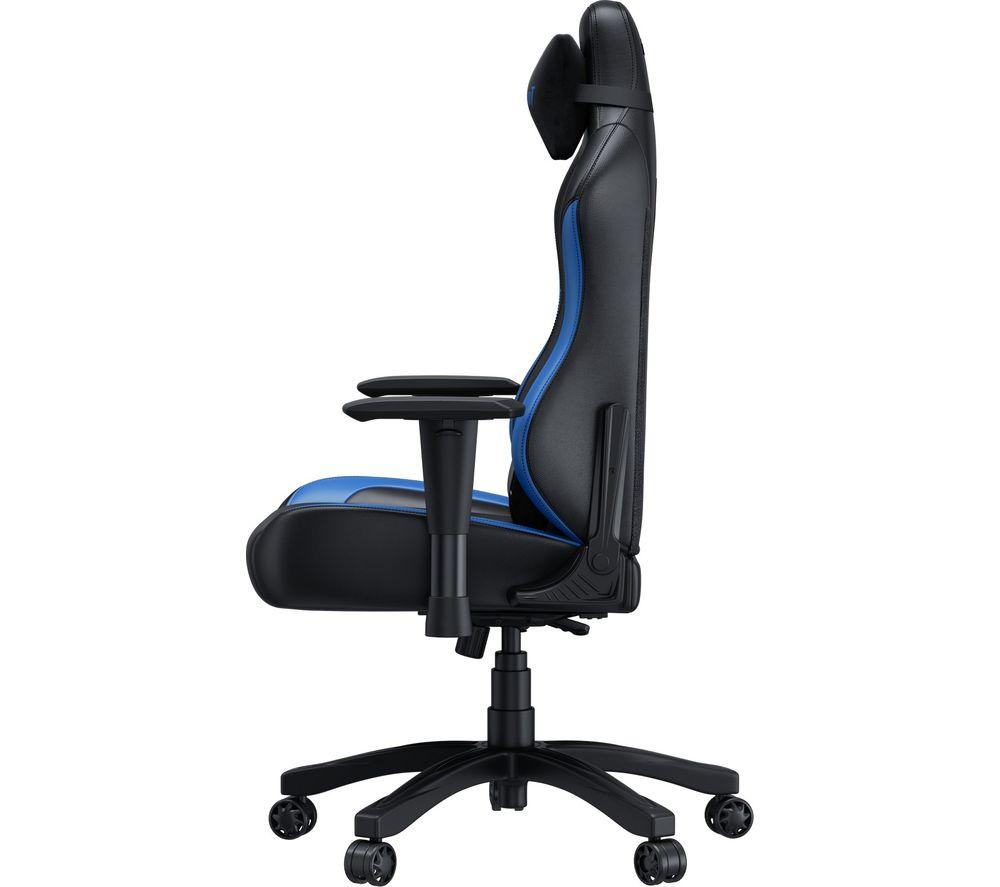 ANDASEAT Luna Premium Gaming Chair - Black & Blue image number 4 of 7