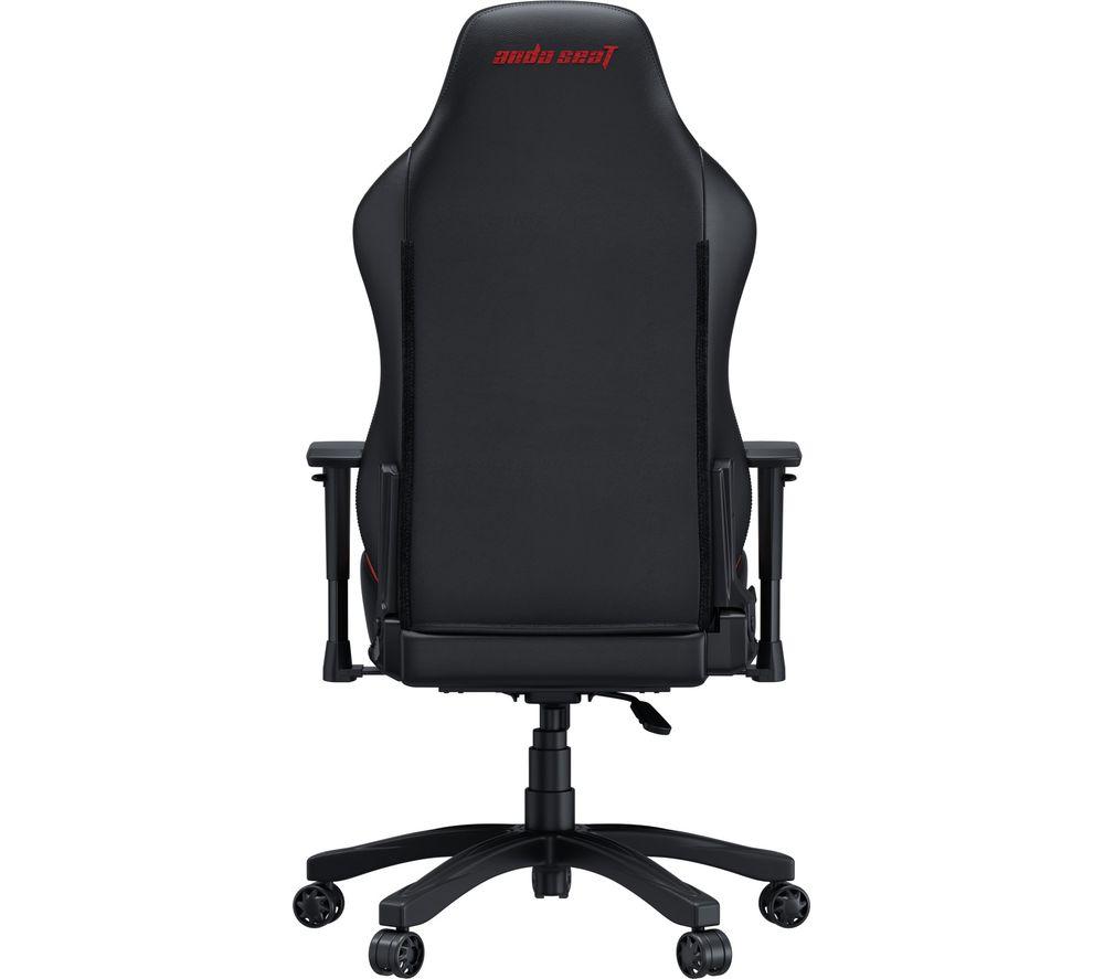 ANDASEAT Luna Premium Gaming Chair - Black & Red image number 2 of 6