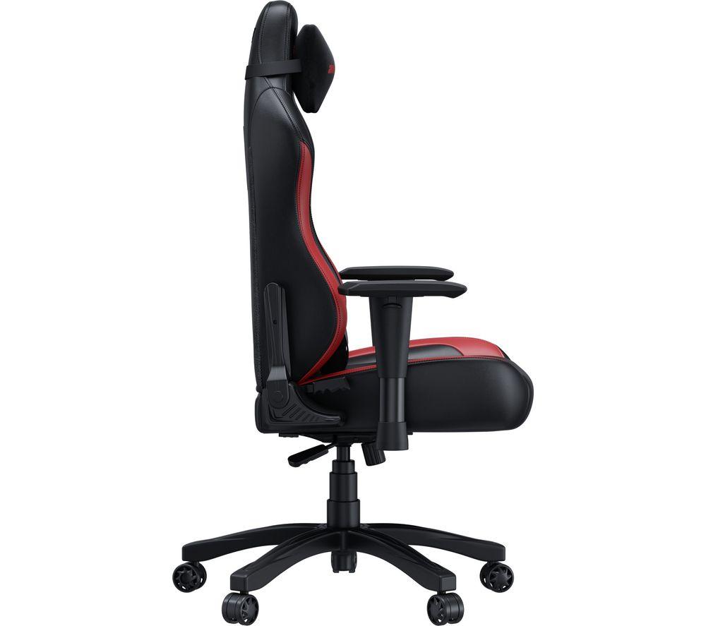 ANDASEAT Luna Premium Gaming Chair - Black & Red image number 3 of 6