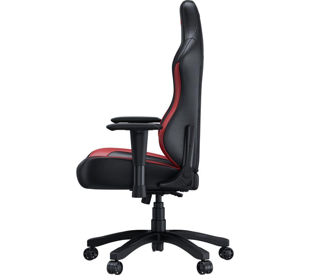 ANDASEAT Luna Premium Gaming Chair - Black & Red image number 4 of 6