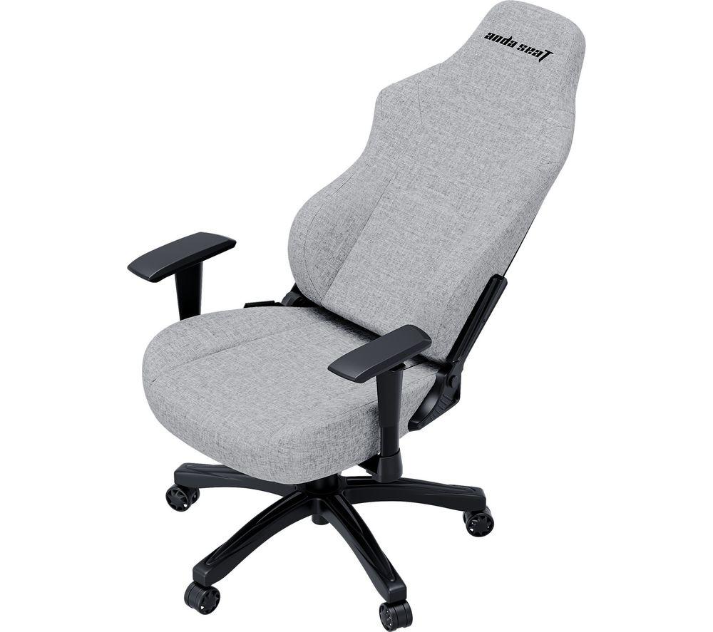 ANDASEAT Luna Premium Gaming Chair - Grey image number 7 of 11