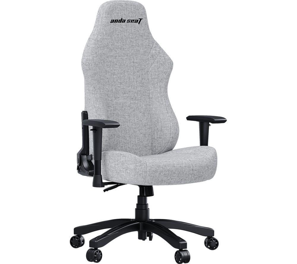 ANDASEAT Luna Premium Gaming Chair - Grey image number 10 of 11
