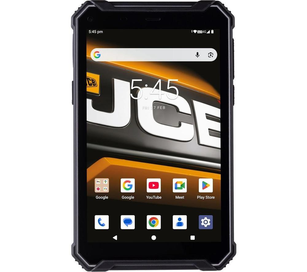 JCB Toughphone MAX T1 8" Rugged Tablet - 128 GB, Black image number 9 of 9