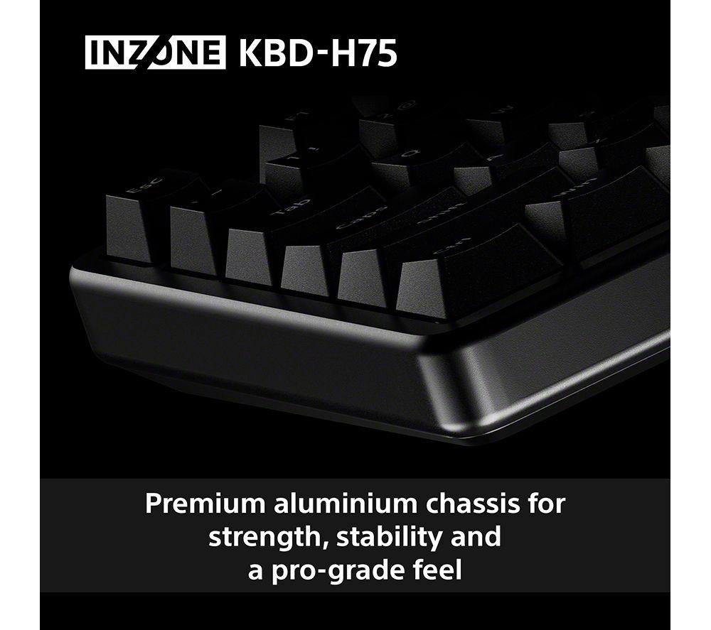 SONY INZONE KBD-H75 Gaming Keyboard - Black image number 8 of 15