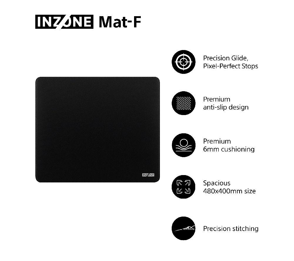 SONY INZONE Gaming Mouse Mat - Black image number 2 of 11