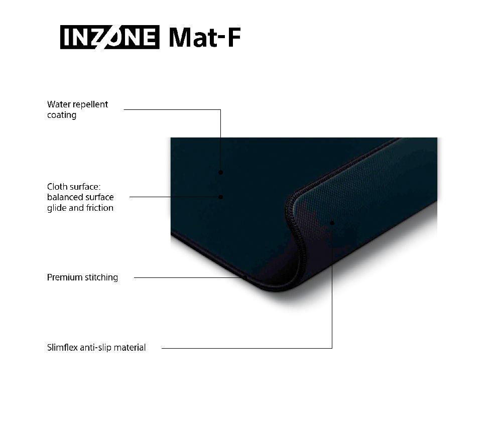SONY INZONE Gaming Mouse Mat - Black image number 7 of 11