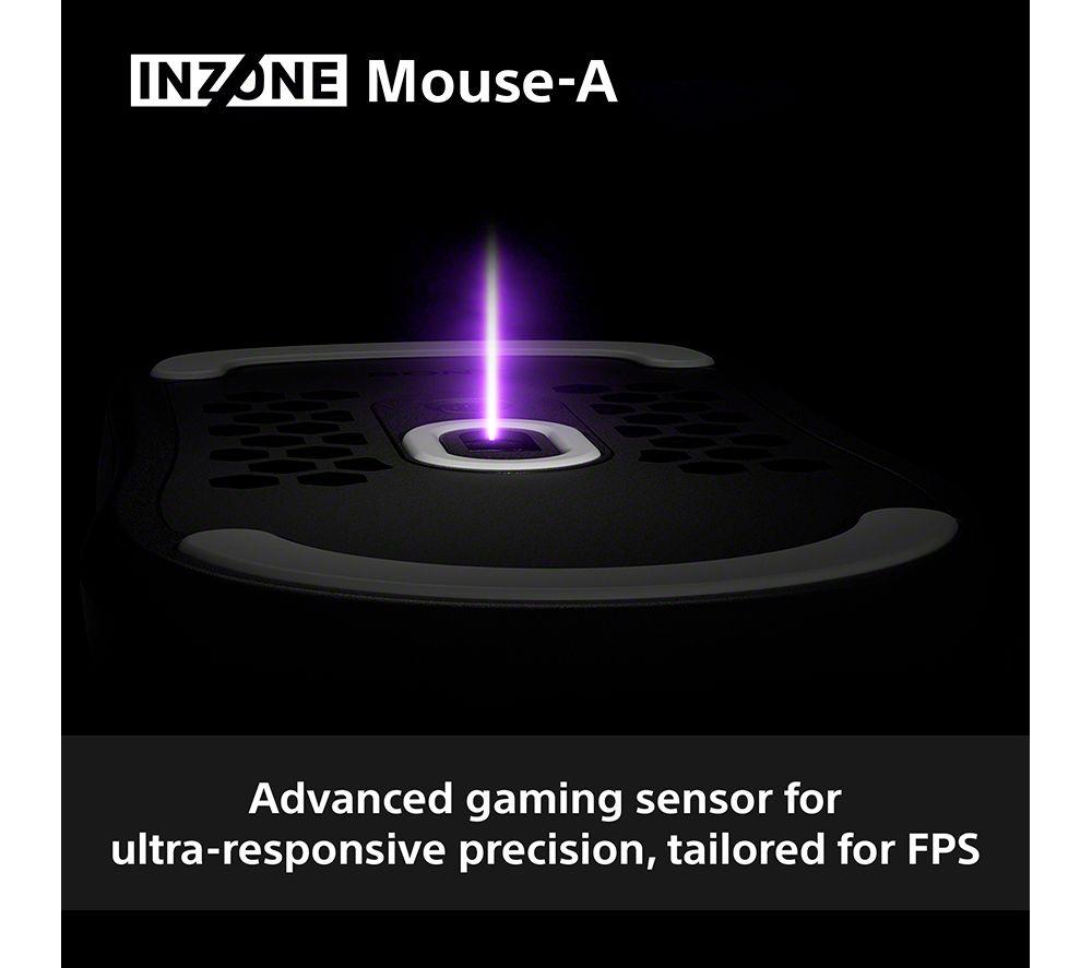 SONY INZONE Mouse-A Wireless Optical Gaming Mouse - Black image number 5 of 17