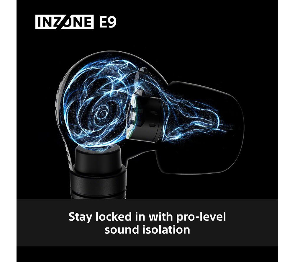 SONY INZONE E9 Gaming Earphones - Black image number 5 of 12
