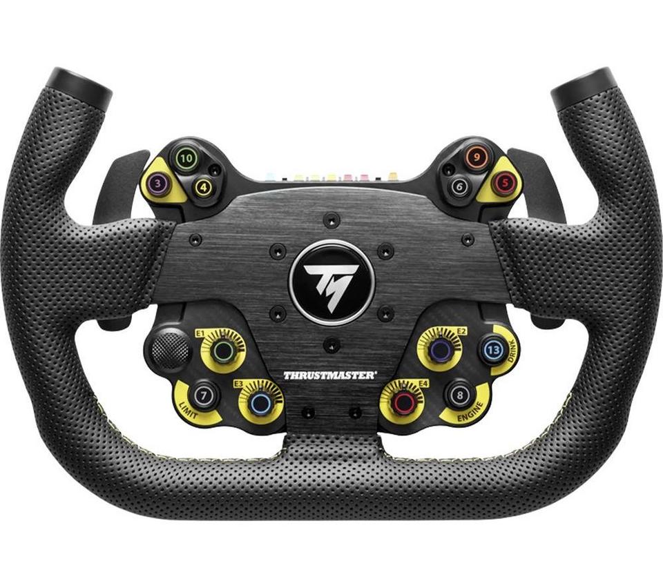 THRUSTMASTER EVO Racing 31U Leather Racing Wheel - Black