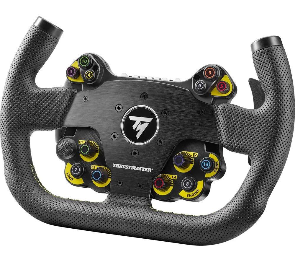 THRUSTMASTER EVO Racing 31U Leather Racing Wheel - Black image number 2 of 5