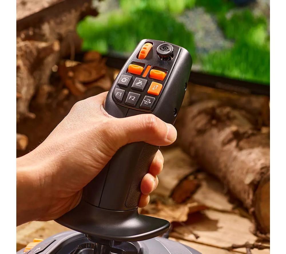 THRUSTMASTER SimTask Farmstick - Black & orange image number 3 of 11