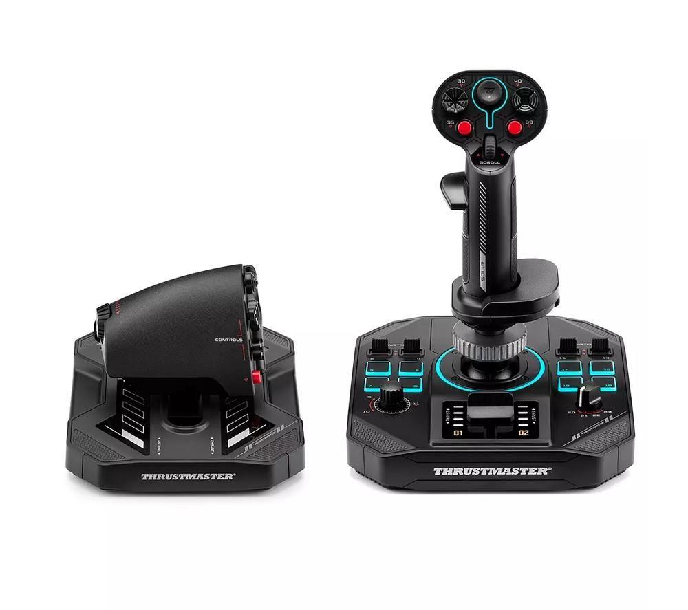 Thrustmaster Sol-R 4 Hotas Joystick & Throttle - Black