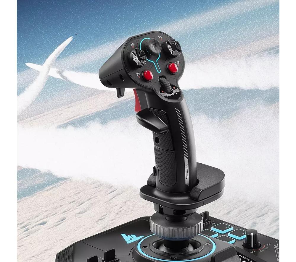 THRUSTMASTER SOL-R 4 HOTAS Joystick & Throttle - Black image number 2 of 6