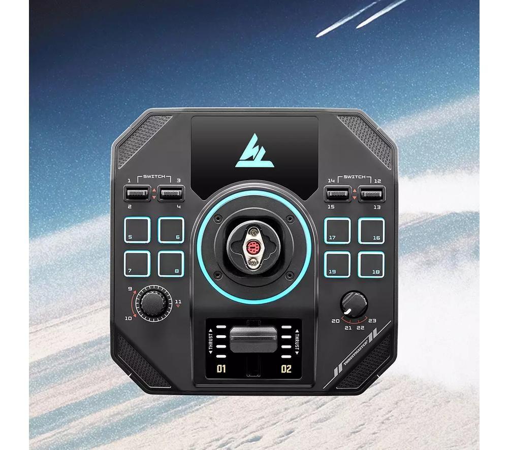 THRUSTMASTER SOL-R 4 HOTAS Joystick & Throttle - Black image number 4 of 6