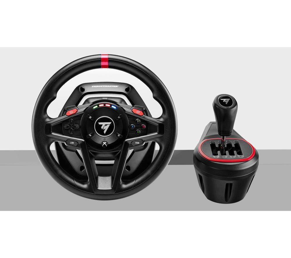 THRUSTMASTER&nbsp; T128 Shifter Pack Wheel, Pedals & Gear Shift Lever Set - Xbox Series X/S & PC, Black image number 4 of 5