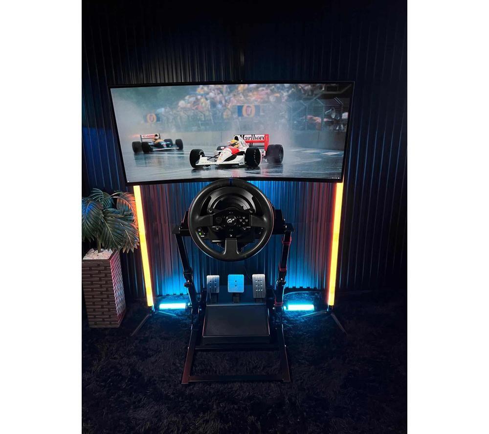 THRUSTMASTER T128 SimTask Pack Wheel, Pedals & Gear Shift Lever Set - PS4, PS5 & PC, Black image number 4 of 5