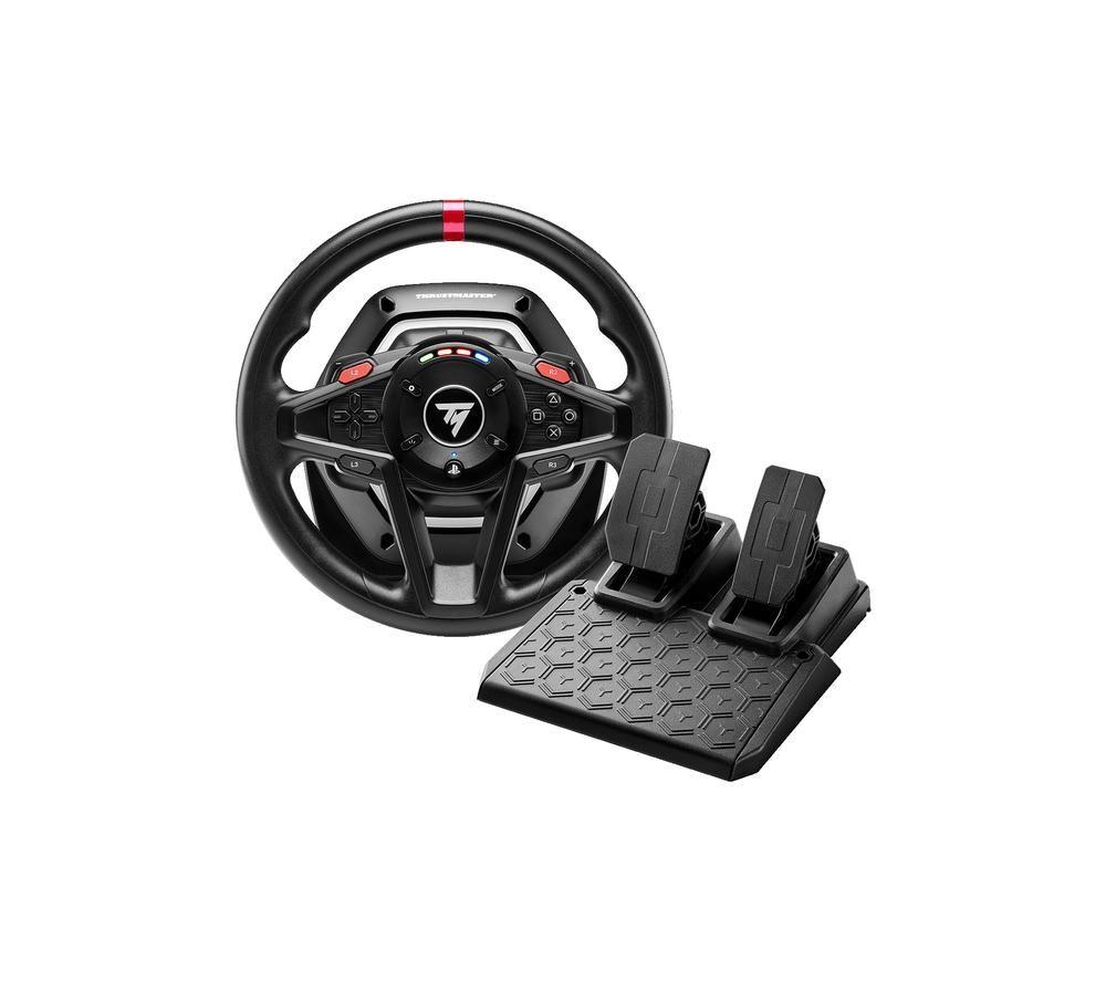 THRUSTMASTER T128 SimTask Pack Wheel, Pedals & Gear Shift Lever Set - PS4, PS5 & PC, Black image number 5 of 5