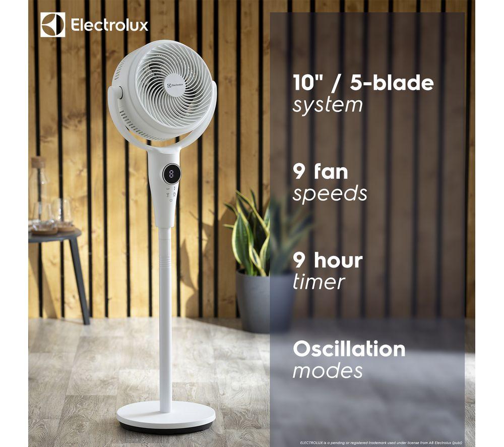 ELECTROLUX FlowAir COL1725 10" Pedestal Fan - White image number 2 of 7