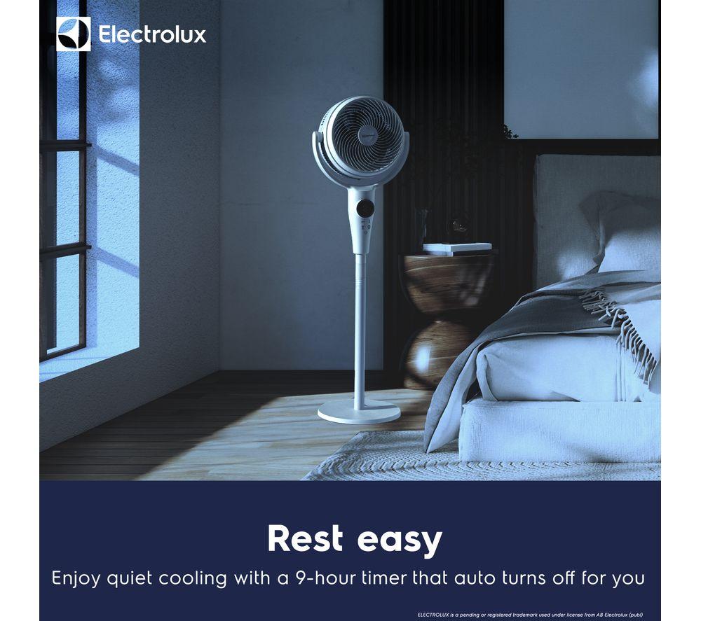 ELECTROLUX FlowAir COL1725 10" Pedestal Fan - White image number 4 of 7