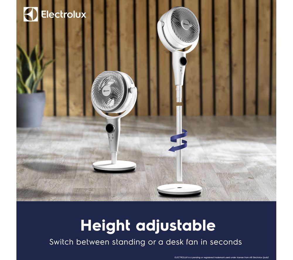 ELECTROLUX FlowAir COL1725 10" Pedestal Fan - White image number 6 of 7