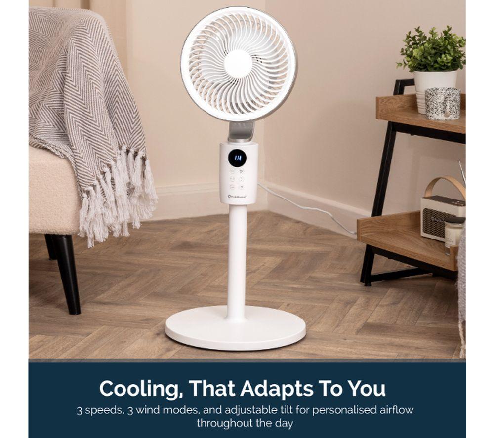 REDIFFUSION Air360 REDAC04WT Pedestal Fan - White image number 5 of 15