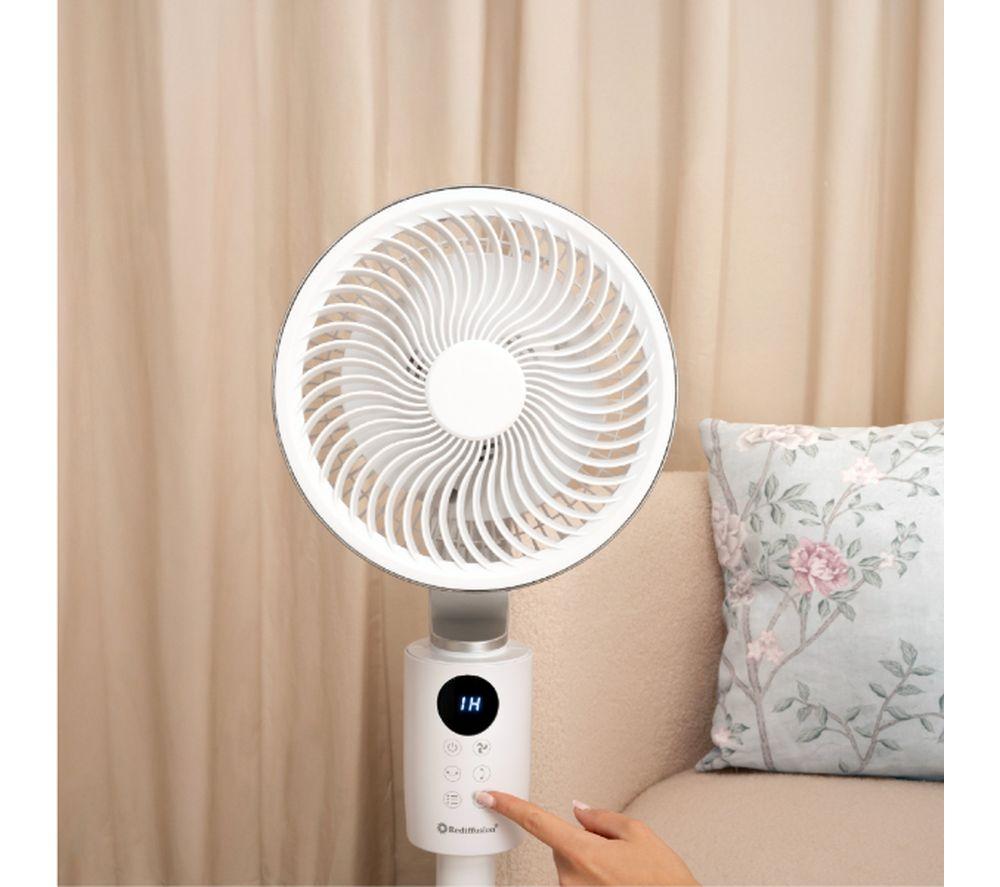 REDIFFUSION Air360 REDAC04WT Pedestal Fan - White image number 12 of 15