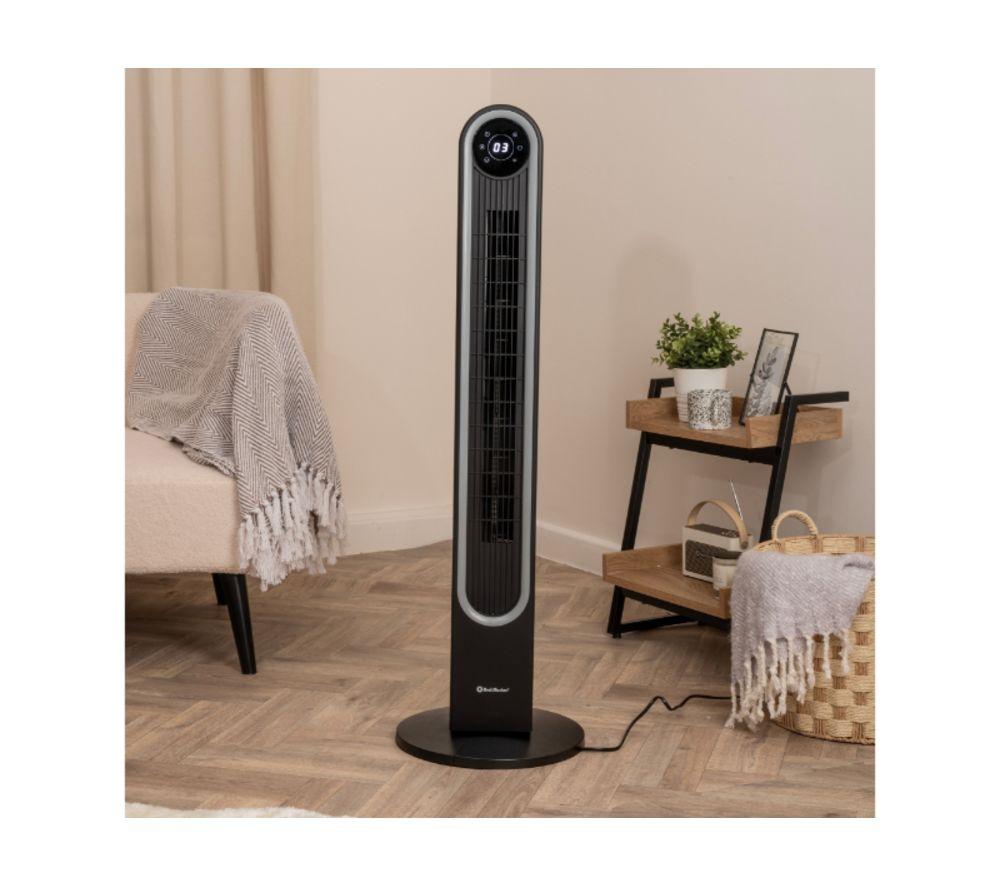 REDIFFUSION REDAC06BK Halo 42" Digital Tower Fan - Black image number 10 of 10