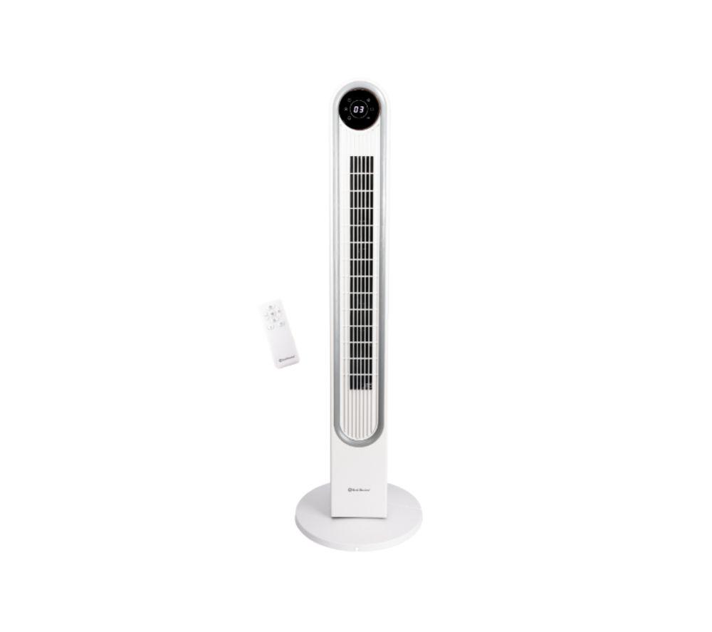 REDIFFUSION REDAC06WT Halo 42" Digital Tower Fan - White, White
