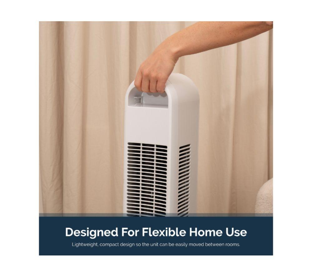 REDIFFUSION REDAC06WT Halo 42" Digital Tower Fan - White image number 4 of 11
