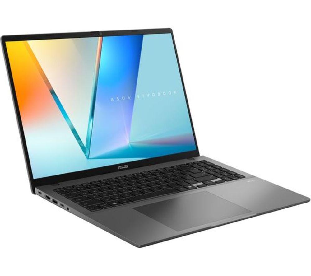 ASUS Vivobook S16 OLED 16" Laptop, Copilot+ PC - AMD Ryzen AI 7, 1 TB SSD, Matte Grey image number 2 of 9