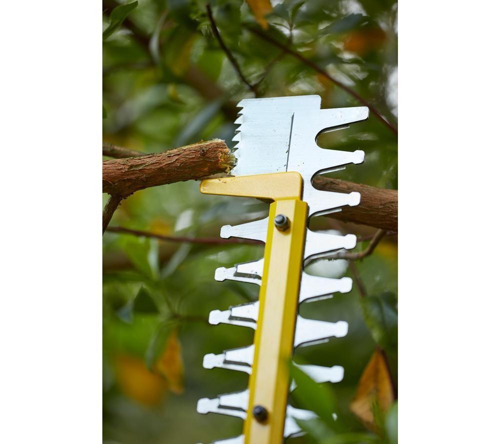 STANLEY FATMAX V20 Cordless Hedge Trimmer - Yellow & Black image number 5 of 9