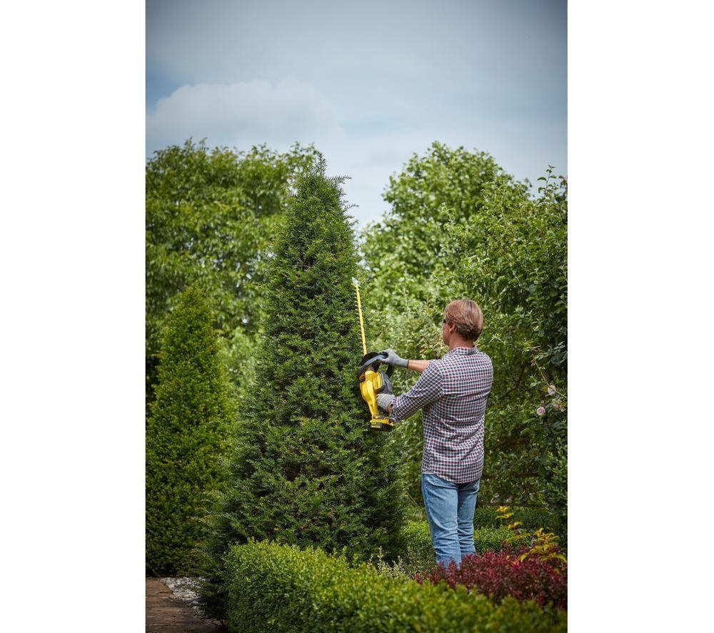 STANLEY FATMAX V20 Cordless Hedge Trimmer - Yellow & Black image number 7 of 9