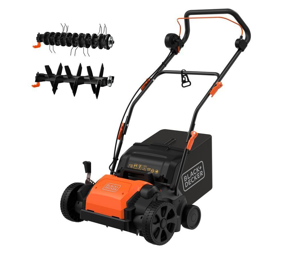 BLACK+DECKER BEOEP320-GB Corded Lawn Scarifier - Orange & Black image number 6 of 6