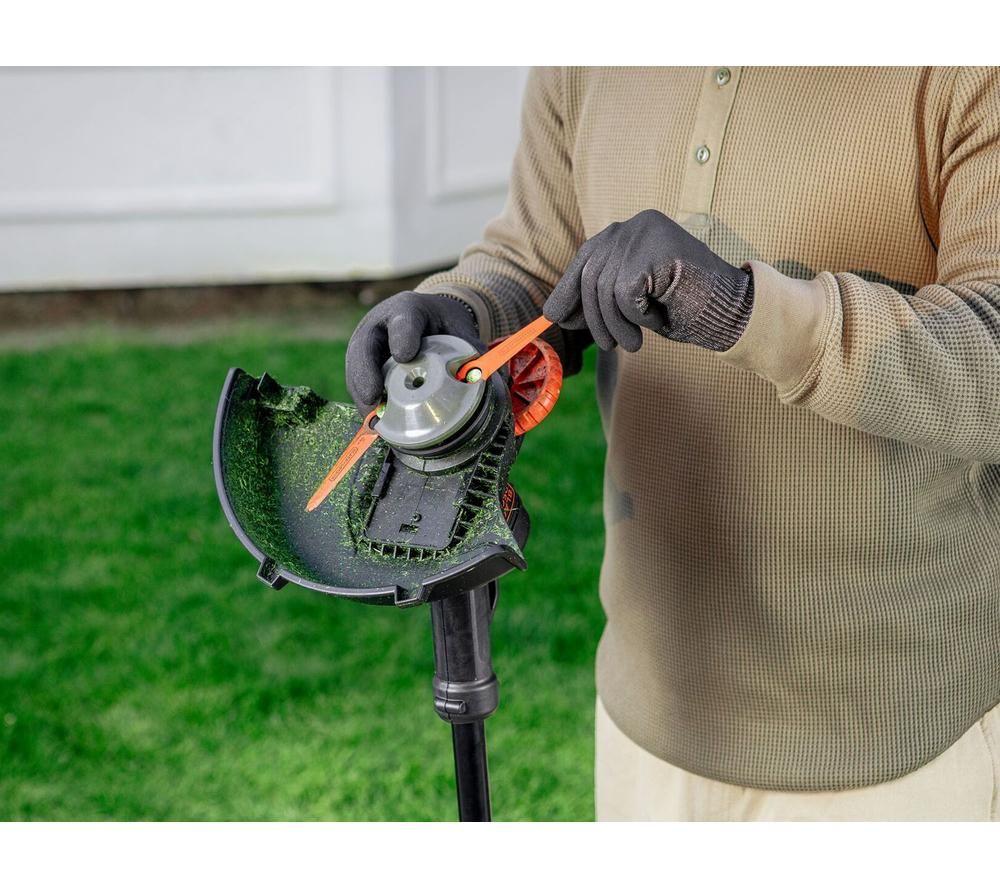 BLACK+DECKER BCSTR918D1-GB Cordless Grass Trimmer - Black & Orange image number 2 of 4