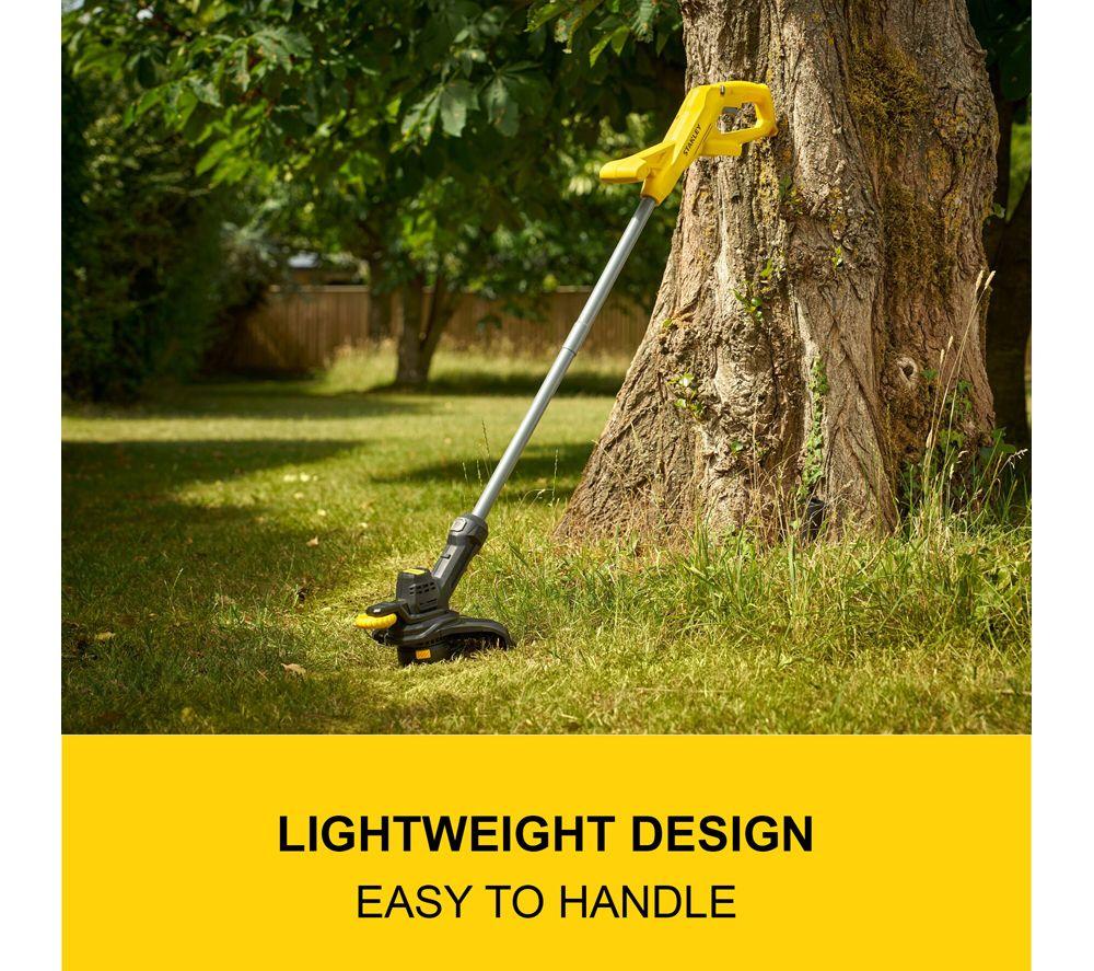 STANLEY FatMax SFMCST925M1-GB Cordless Grass Trimmer - Yellow & Black image number 4 of 4
