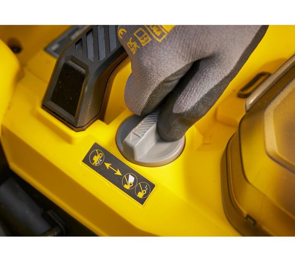 STANLEY Fatmax V20 Cordless Rotary Lawn Mower - Yellow & Black image number 4 of 7